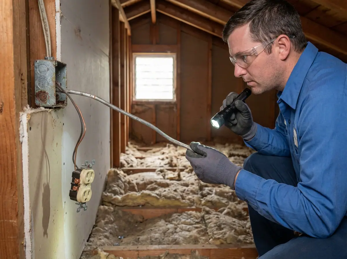 Aluminum branch circuit wiring inside an older home