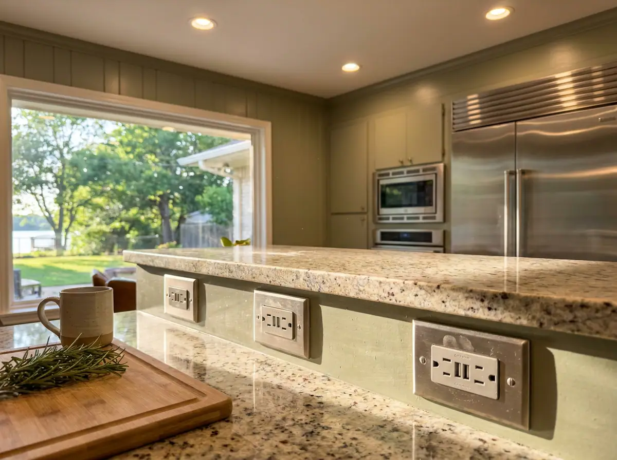 Updated modern home with new lighting and electrical upgrades